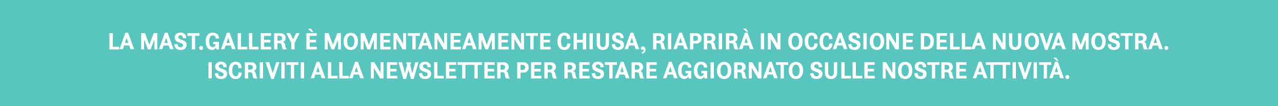 Chiusura Gallery Banner