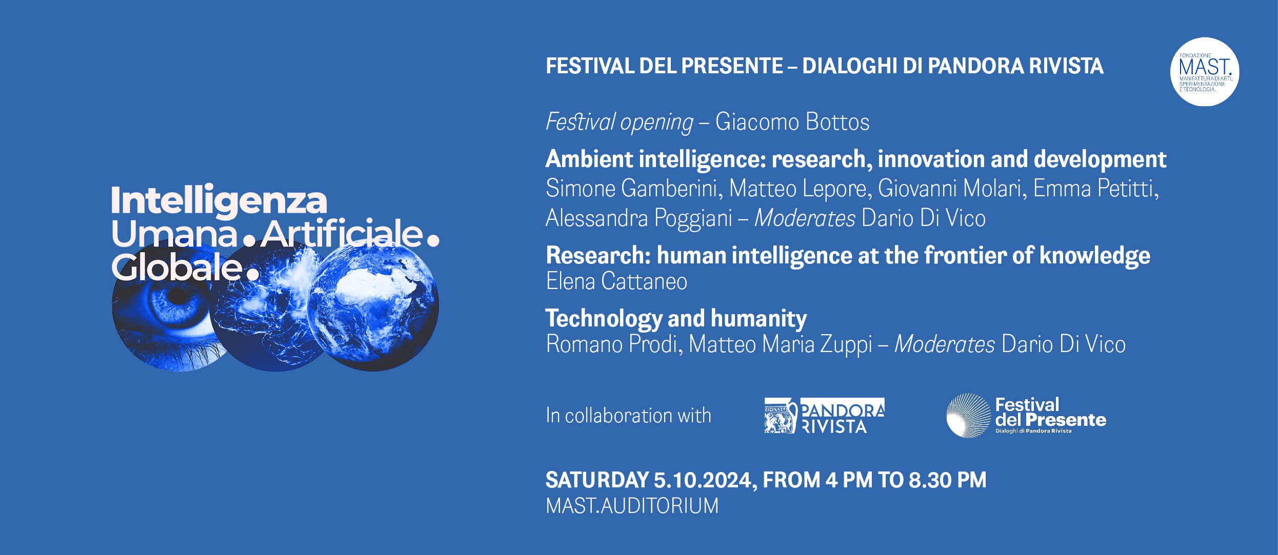 Opening Festival del Presente – Dialoghi di Pandora Rivista