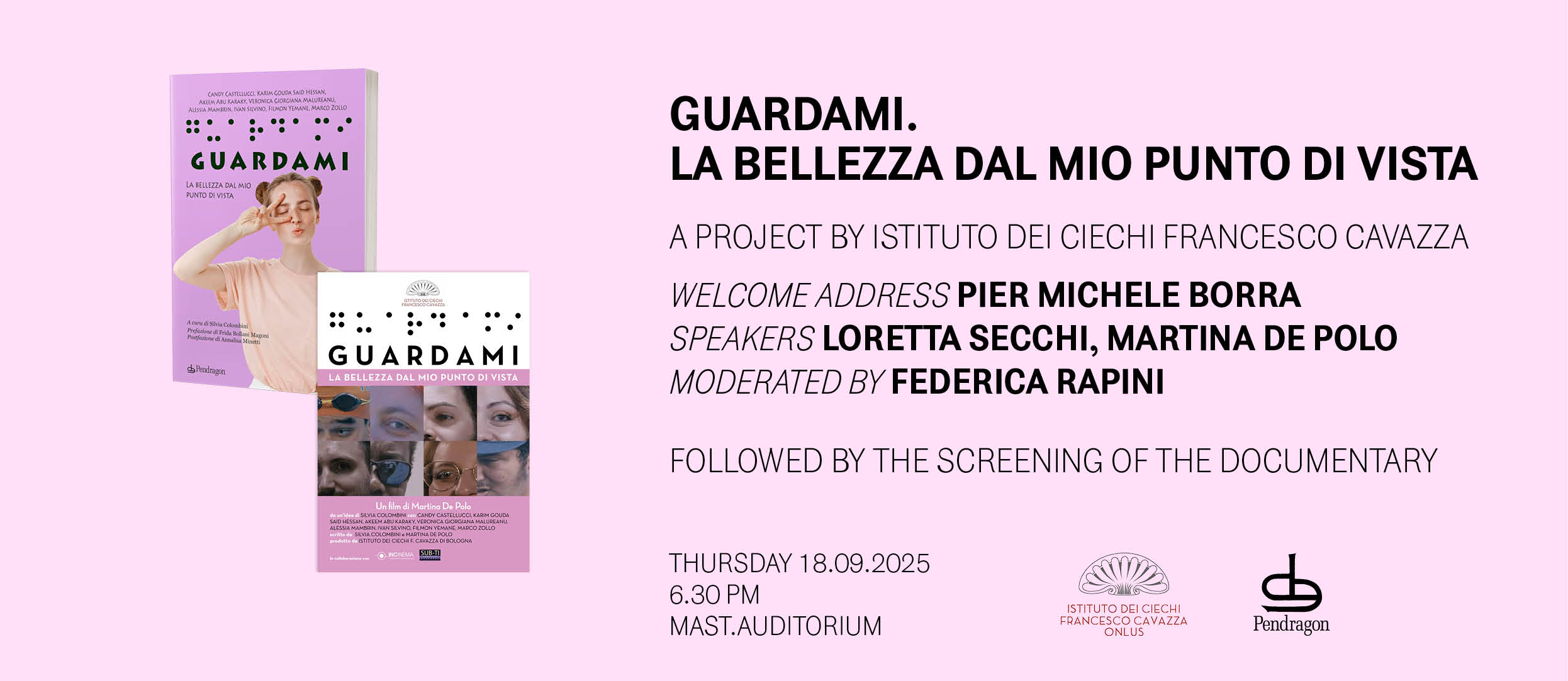 Author's Talk and Screening / Guardami. La bellezza dal mio punto di vista